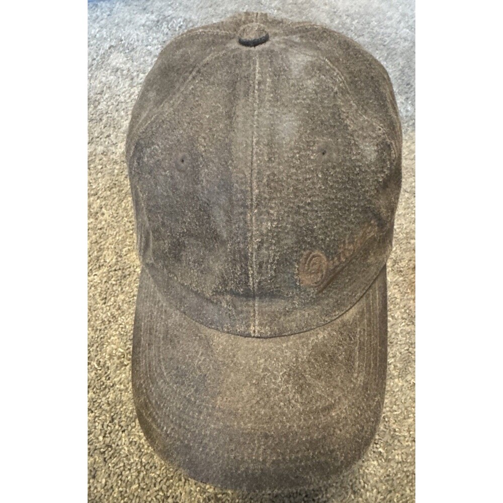Leather Equestrian Cap Tanned Brown Outback Trading Unisex Adult OSFM Oilskin
